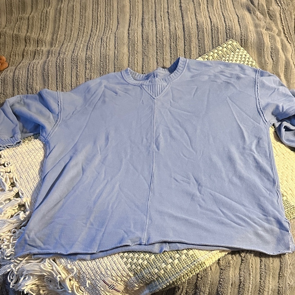 Aerie Light Blue Crewneck